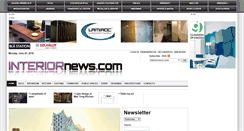 Desktop Screenshot of interiornews.com